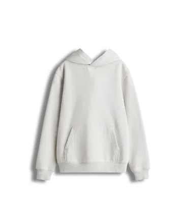 Hoodie Oversize Basic – blanc