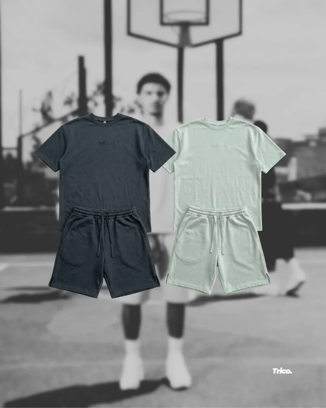 The Relaxed Fit flat lay — Trico Maroc