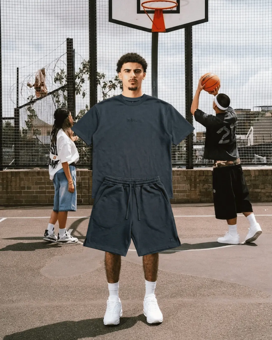 The Relaxed Fit Graphite — Trico Maroc
