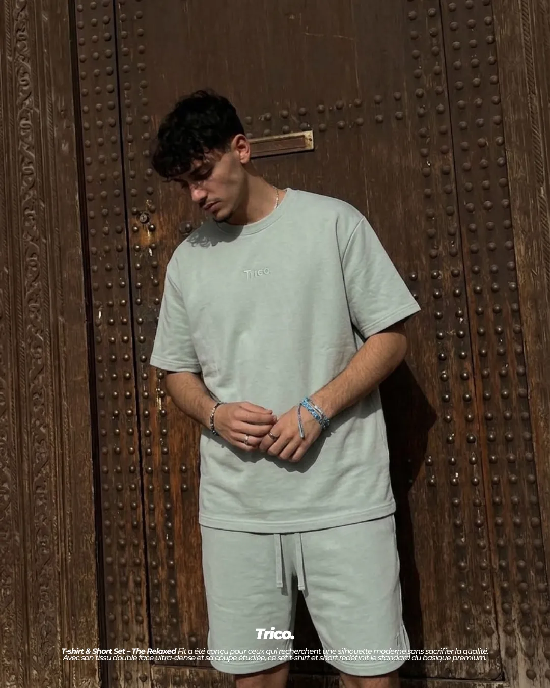 The Relaxed Fit Graphite — Trico Maroc